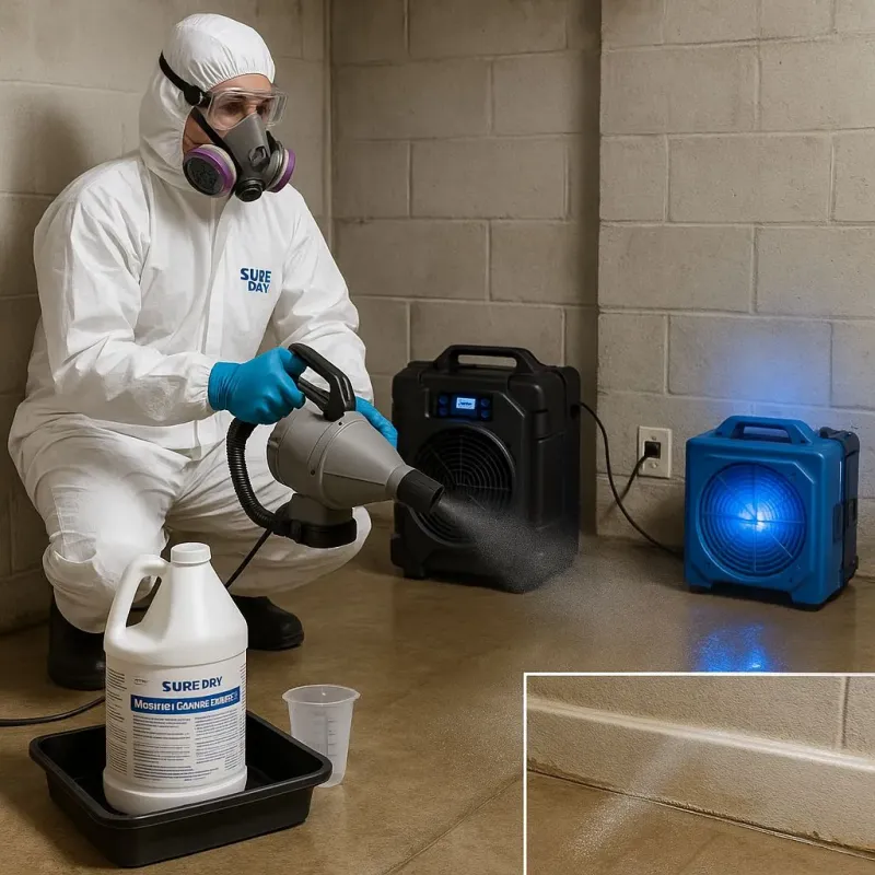 Sanitization and Odor Removal process in King William County, VA