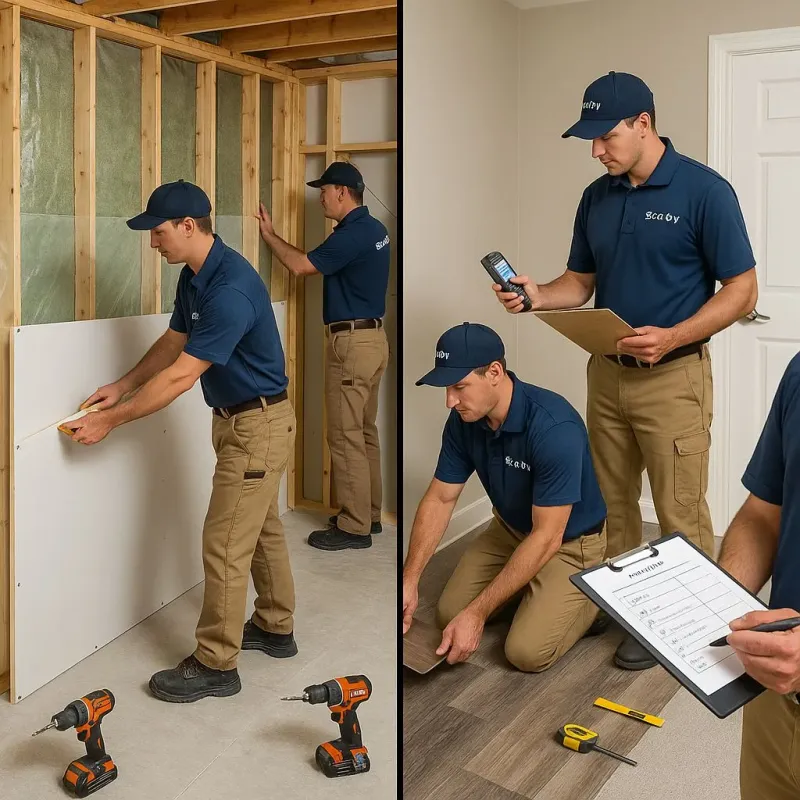 Repairs and Reconstruction process in King William County, VA